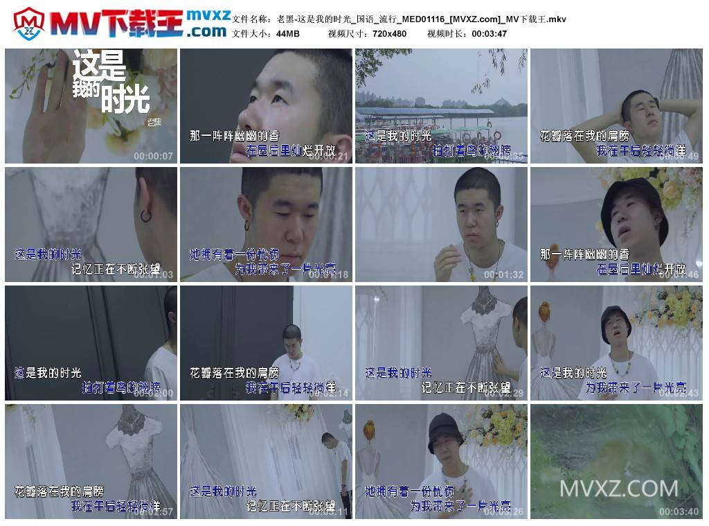 老黑-这是我的时光_国语_流行_MED01116